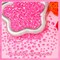 16000 Pcs Flat Back Resin Rhinestones with Pickup Tool - Hot Pink (Mixed Sizes)